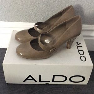 ALDO patent leather heels
